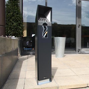 Ashguard Standing Cigarette Bin