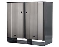 Electra 170 duo recycling bins without graphics