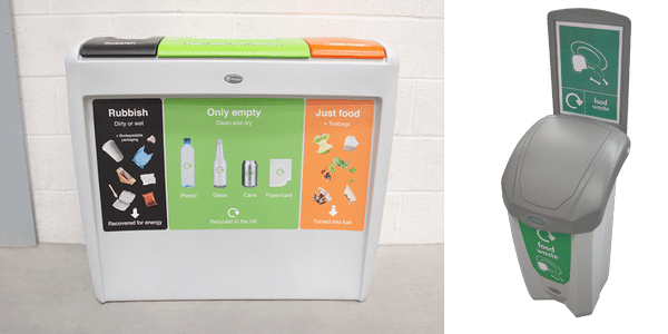 A Nexus Evolution and Nexus 30 with personalised food waste graphics