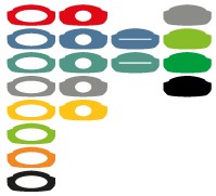Comparison of different aperture shapes and colours