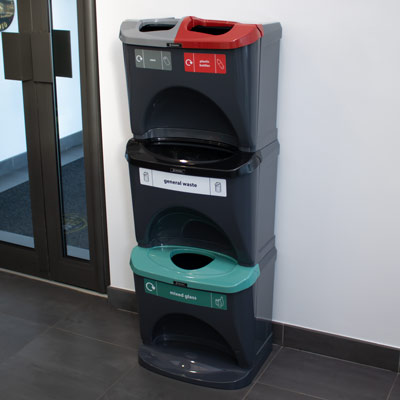 Nexus® Stack 90 Recycling Bins
