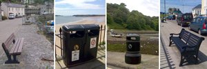 Seaside Street Furniture in Pembrokeshire