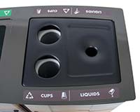 Cup recycling for Shell Electra Bin