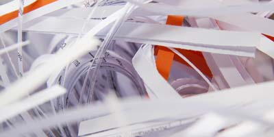 Shredding and Destruction of Confidential Paper Documents