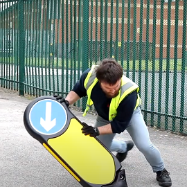 Testing of a Rebound Signmaster Bollard