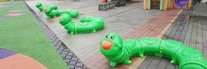 Munchy&trade; the Caterpillar Seating Sparks Imaginations in Taiwan Playgrounds