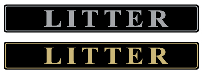 What is this? Litter Legend Sticker