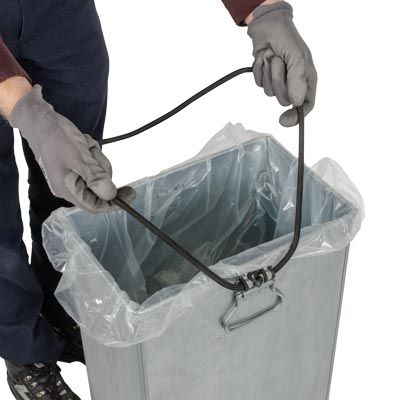 What is this? Bungee Sack Retention System with Metal Liner