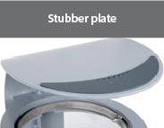 What is this? Courbe Cigarette Stubbing Plate Kit - Anthracite Grey (Textured)