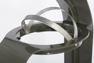 What is this? Integrated sack holder system