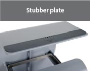 What is this? Ruban Stubber Plate Kit - Anthracite Grey (Textured)