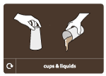 What is this? Cups & Liquids <smallest> Front Body Sticker</smallest>