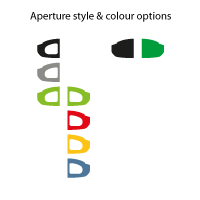 What is this? <font-orange><b>Top Stack (Duo 15L/15L)</b><br>Aperture Style & Colour</font-orange>