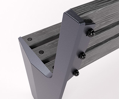 What is this? Armortec Coated Cast Aluminium Ends
