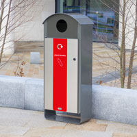 Electra™ Curve 60 Bottles Recycling Bin Bin