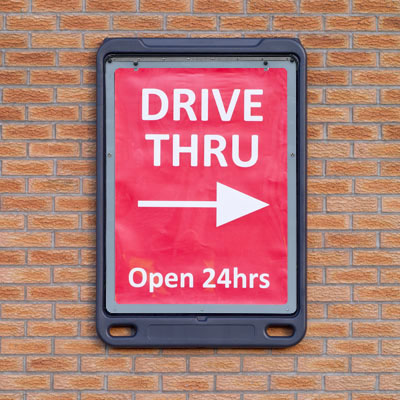 Advocate&trade; Wall Mounted Poster Display Sign