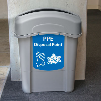 Eco Nexus&reg; 60 PPE Waste Bin
