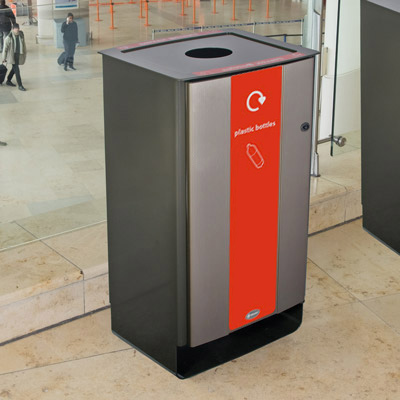 Electra&trade; 85 Plastic Bottle Recycling Bin