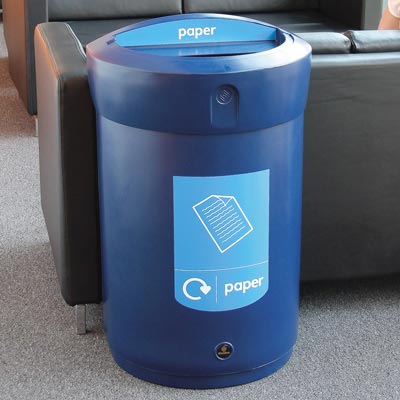 Envoy&trade; Paper Recycling Bin - 110ltr