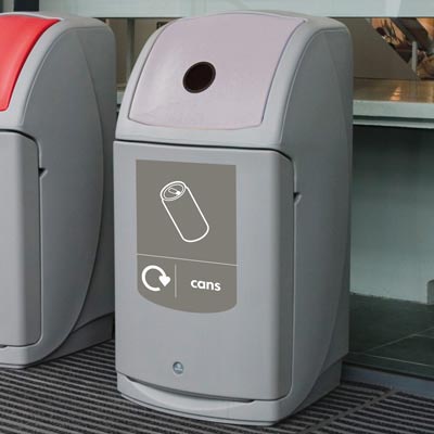 Nexus&reg; 140 Can Recycling Bin