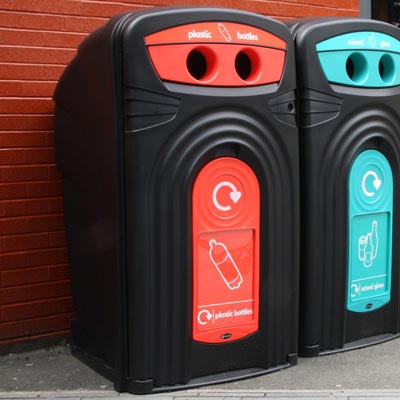 Nexus&reg; 360 Plastic Bottle Recycling Bin