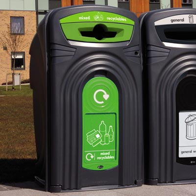 Nexus&reg; 360 Mixed Recyclables Recycling Bin