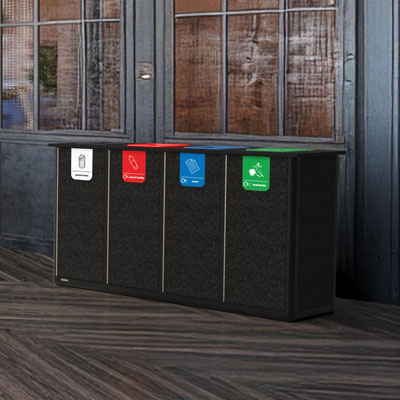 Origin&trade; Infinity Quad 280 Litre Recycling Station