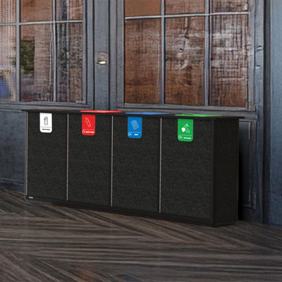 Origin&trade; Infinity Quad 440 Litre Recycling Station