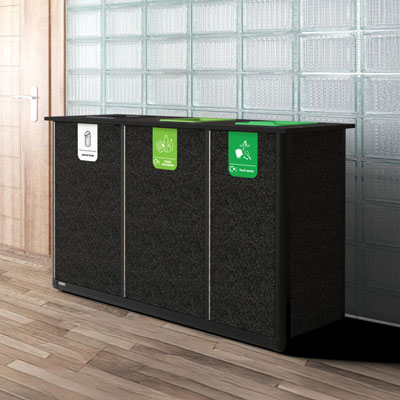 Origin&trade; Infinity Trio 290 Litre Recycling Station