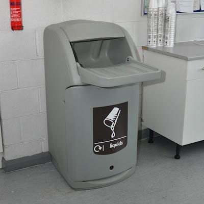 Combo&trade; Tray Shelf Catering Waste Bins