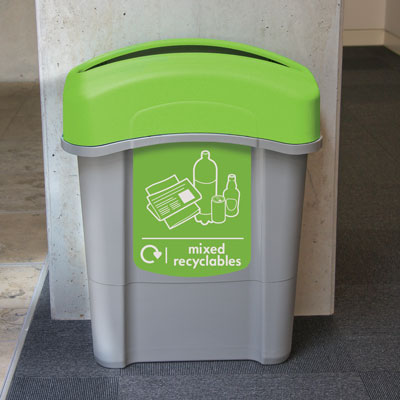 Eco Nexus&reg; 60 Mixed Recyclables Recycling Bin