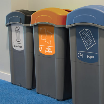 Eco Nexus&reg; 85 Crisp Packet Recycling Bin