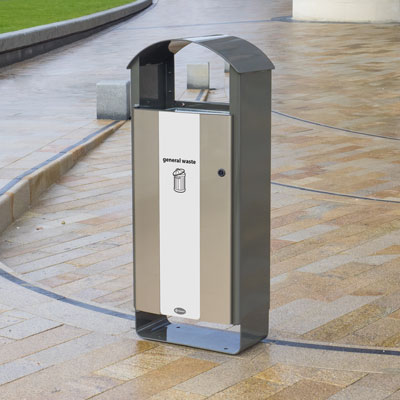 Electra&trade; Curve 60 General Waste Recycling Bin