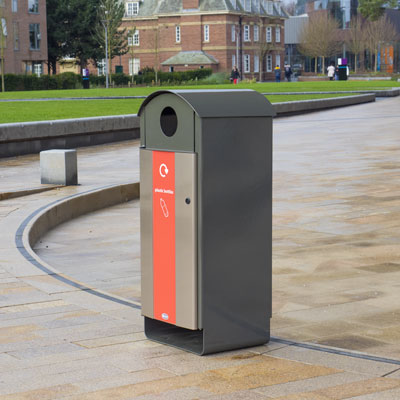 Electra&trade; Curve 85 Bottles Recycling Bin