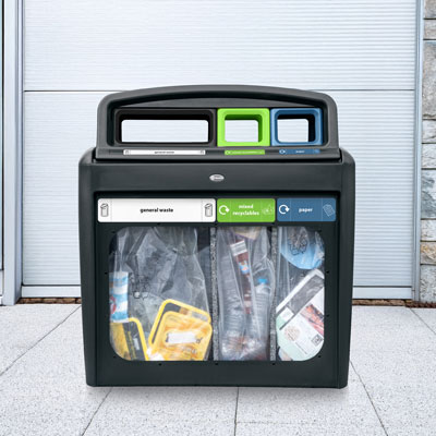 Nexus&reg; Evolution City Recycling Bins