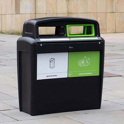 Nexus&reg; Evolution City Duo Recycling Bin