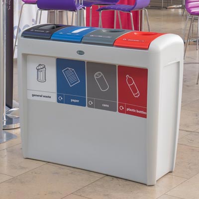 Nexus&reg; Evolution Quad Recycling Bin