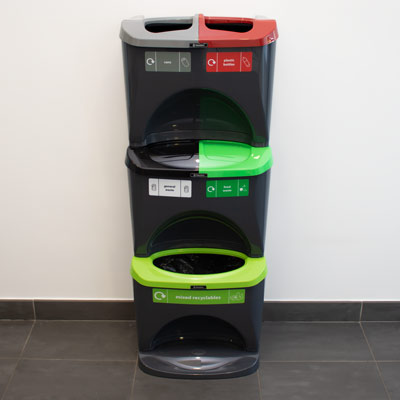 Nexus&reg; Stack 90 Recycling Bins 905S 90 Litres - 5 Waste Streams