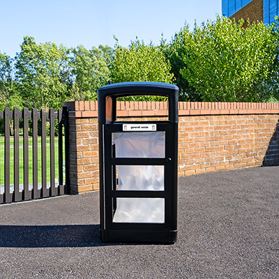 Origin&trade; Transparent Security Bins