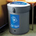 Envoy&trade; Confidential Paper Recycling Bin - 90ltr
