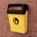 Hooded Trimline 25&trade; Litter Bin
