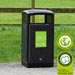Origin&trade; Curve 110 Mixed Recyclables Recycling Bin