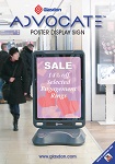 Advocate Poster Sign Display