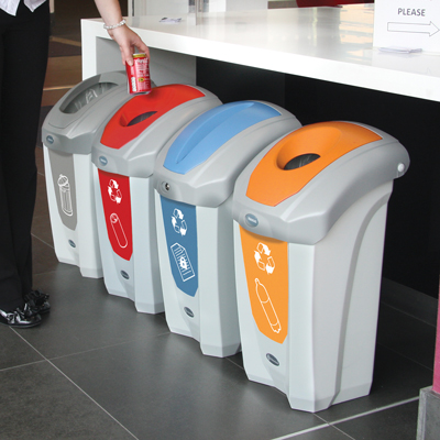 School Recycling Bins