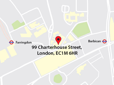 London exhibition centre location map