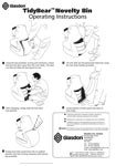 TidyBear Operating Instructions