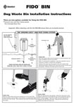 Fido 25 Installation Instructions