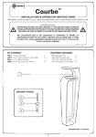 Courbe Installation & Operator Instructions