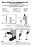 Metal Fido/Trimline 35 & 50 Ground Lock & Post Fixing System Installation Instructions