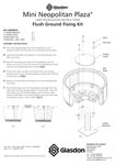 Mini Neopolitan User Installation Instructions - Flush Ground Fixing Kit